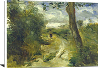 Landscape Between Storms Painting Auguste Renoir Canvas Art Fine Art Print