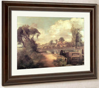 Landscape Boys Fishing By John Constable Fine Art Print