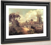 Landscape Boys Fishing By John Constable Fine Art Print