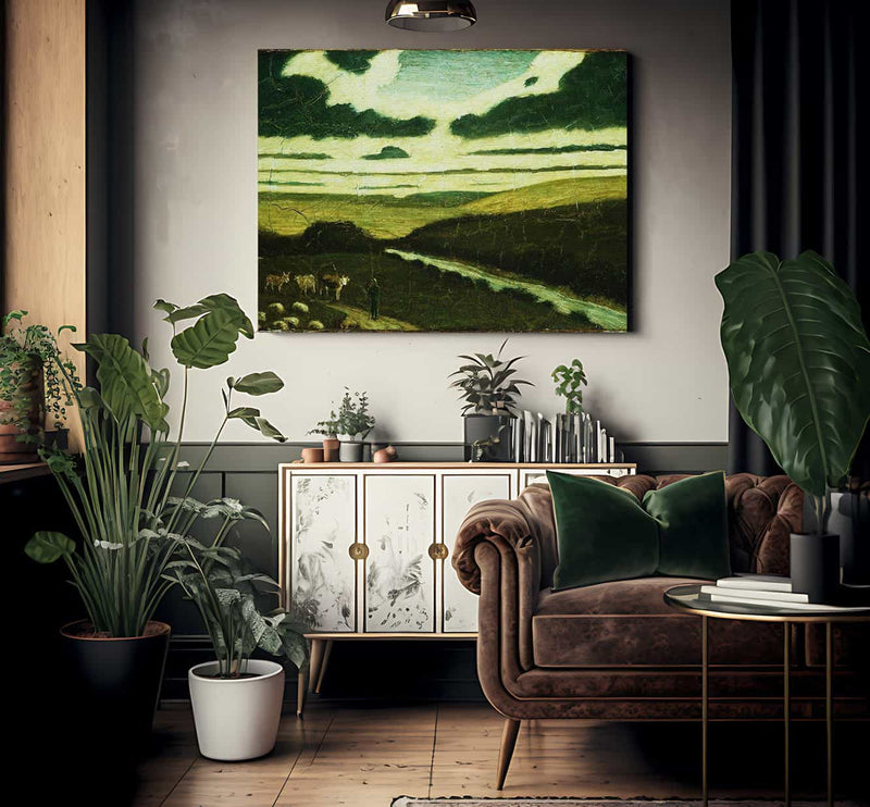 Landscape By Albert Pinkham Ryder Fine Art Print