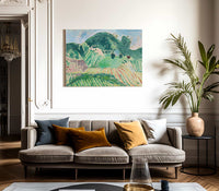 Landscape By Alfred Henry Maurer Fine Art Print