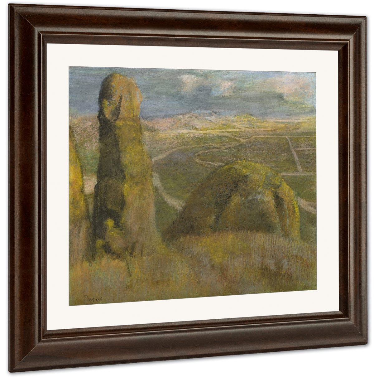 Landscape By Edgar Degas Fine Art Print