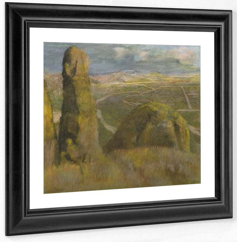 Landscape By Edgar Degas Fine Art Print