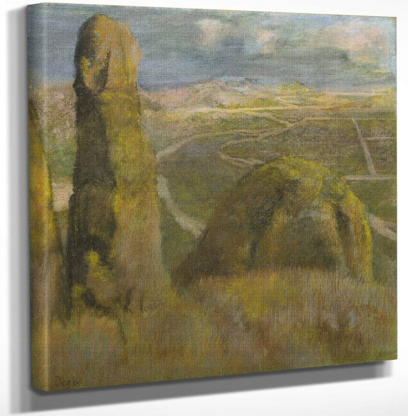 Landscape By Edgar Degas Fine Art Print