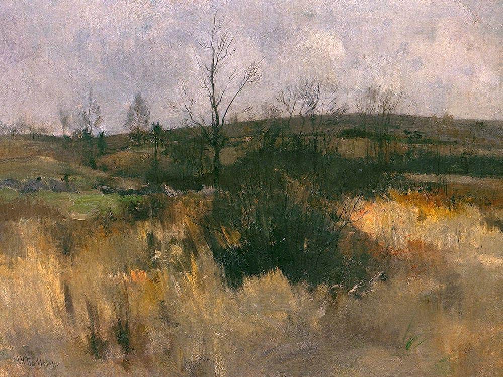 Landscape By John Henry Twachtman Fine Art Print