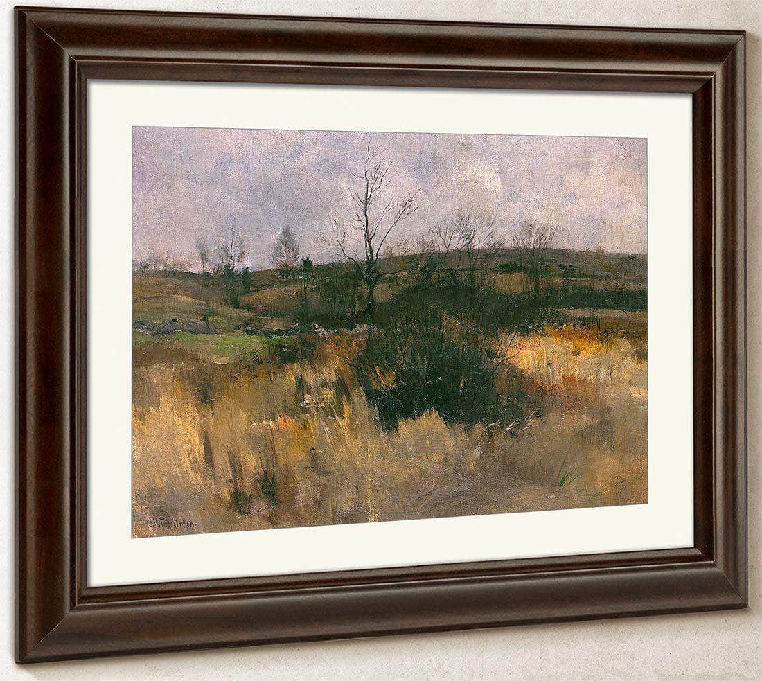 Landscape By John Henry Twachtman Fine Art Print