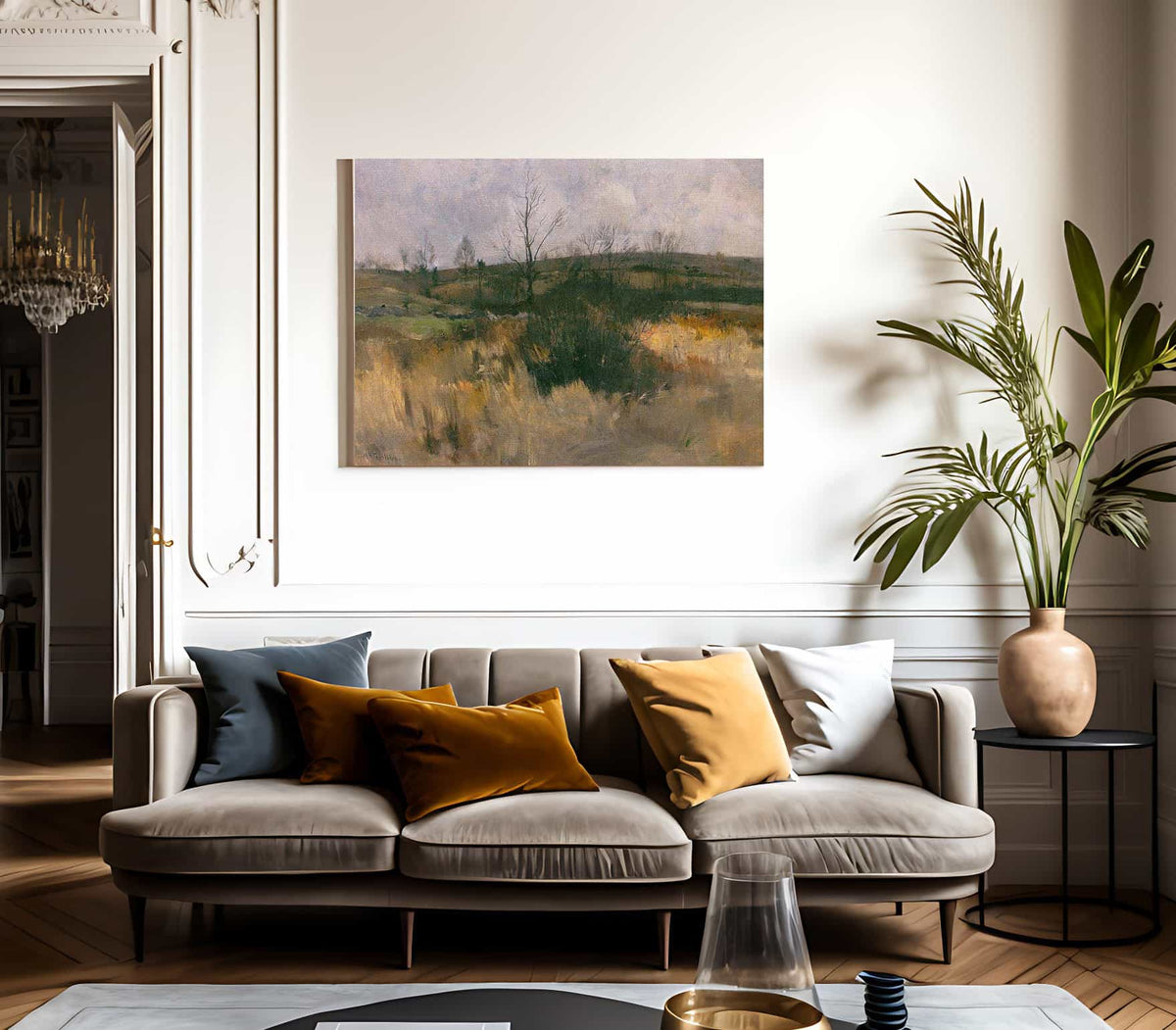 Landscape By John Henry Twachtman Fine Art Print