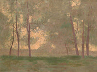 Landscape By Odilon Redon Fine Art Print