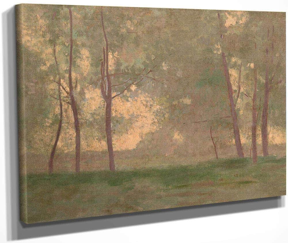 Landscape By Odilon Redon Fine Art Print