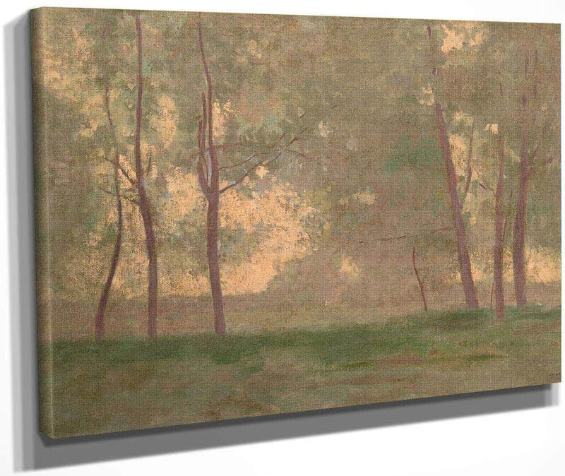 Landscape By Odilon Redon Fine Art Print