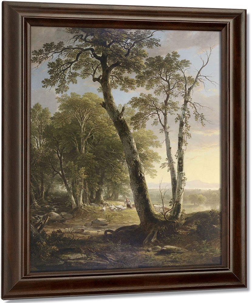 Landscape, Composition, Afternoon By Asher Brown Durand Fine Art Print