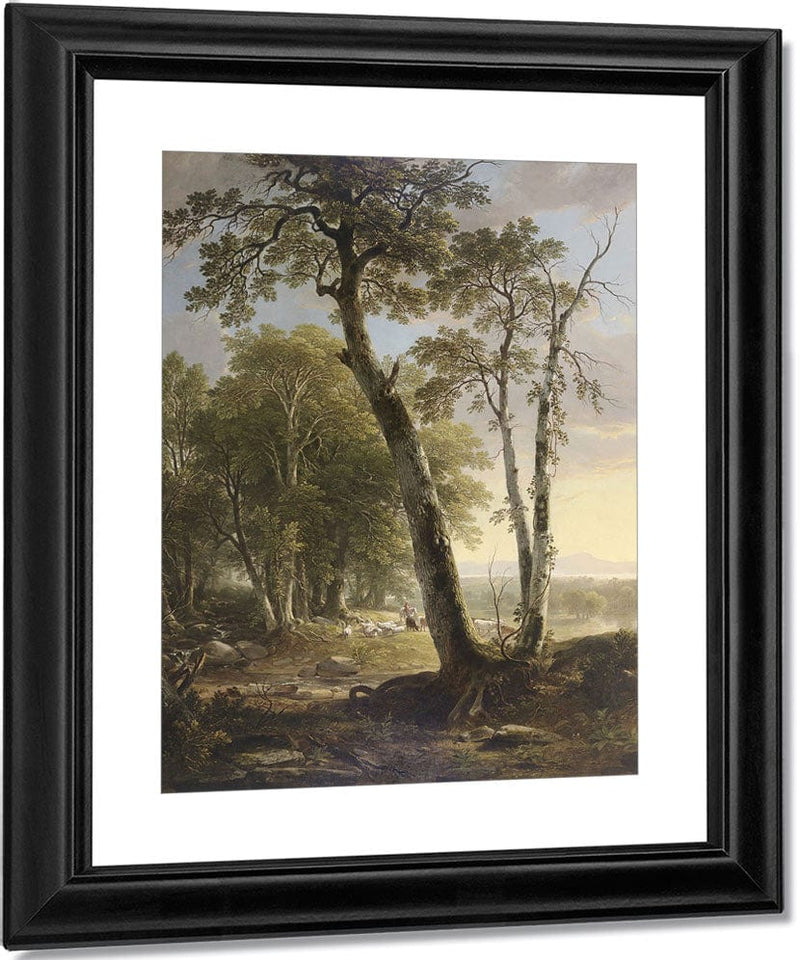 Landscape, Composition, Afternoon By Asher Brown Durand Fine Art Print