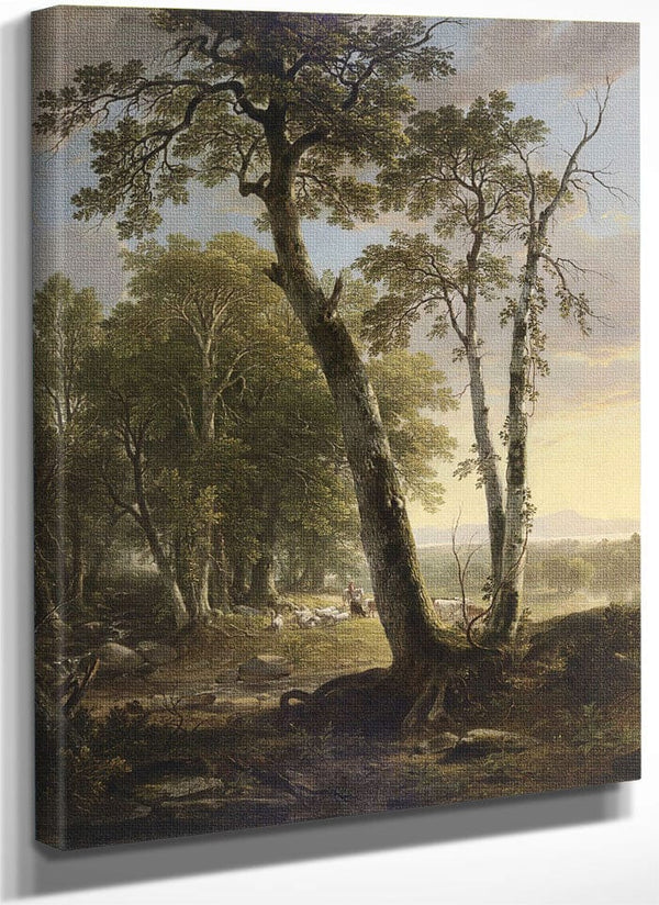 Landscape, Composition, Afternoon By Asher Brown Durand Fine Art Print