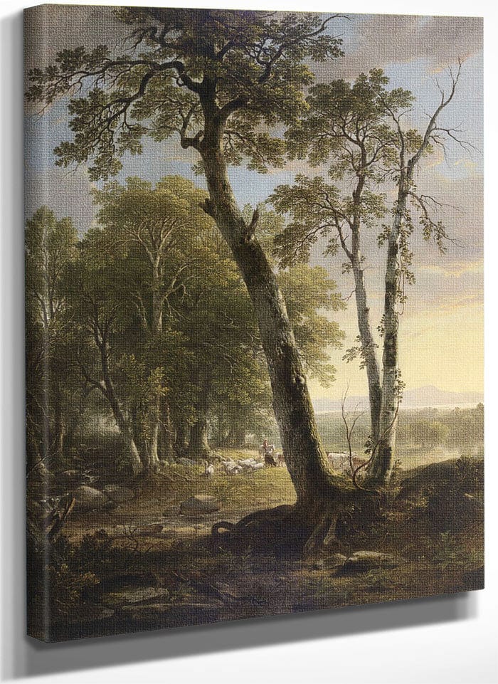 Landscape, Composition, Afternoon By Asher Brown Durand Fine Art Print