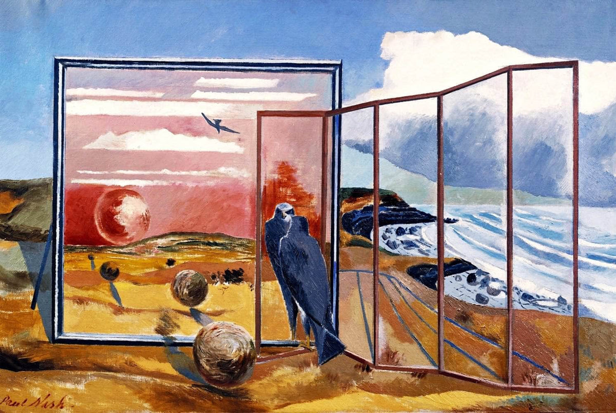 Landscape From A Dream Painting Paul Nash Canvas Art Fine Art Print