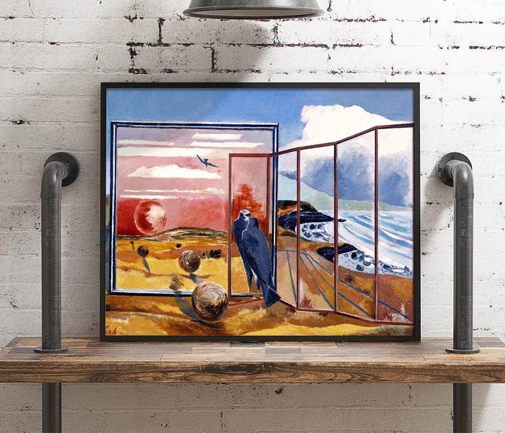 Landscape From A Dream Painting Paul Nash Canvas Art Fine Art Print