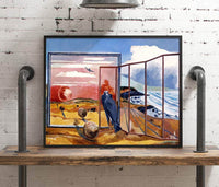 Landscape From A Dream Painting Paul Nash Canvas Art Fine Art Print