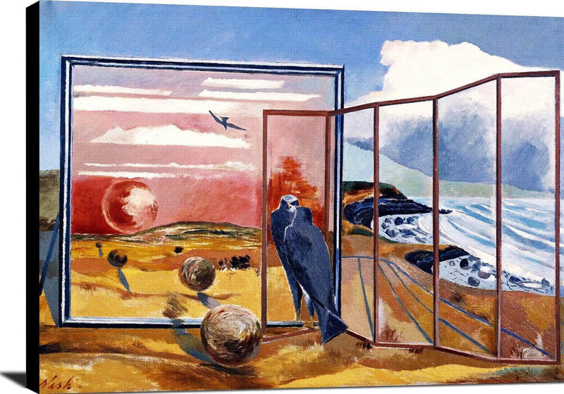 Landscape From A Dream Painting Paul Nash Canvas Art Fine Art Print