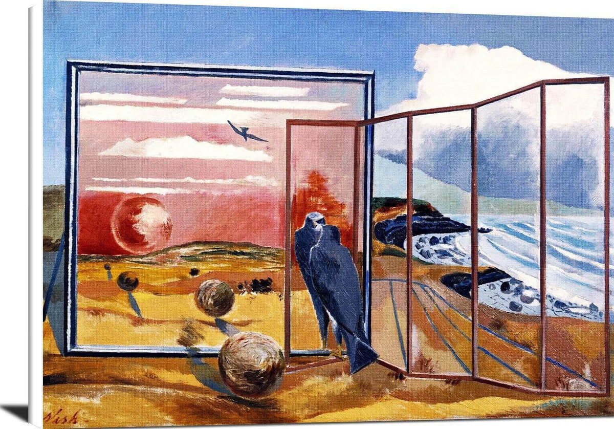 Landscape From A Dream Painting Paul Nash Canvas Art Fine Art Print