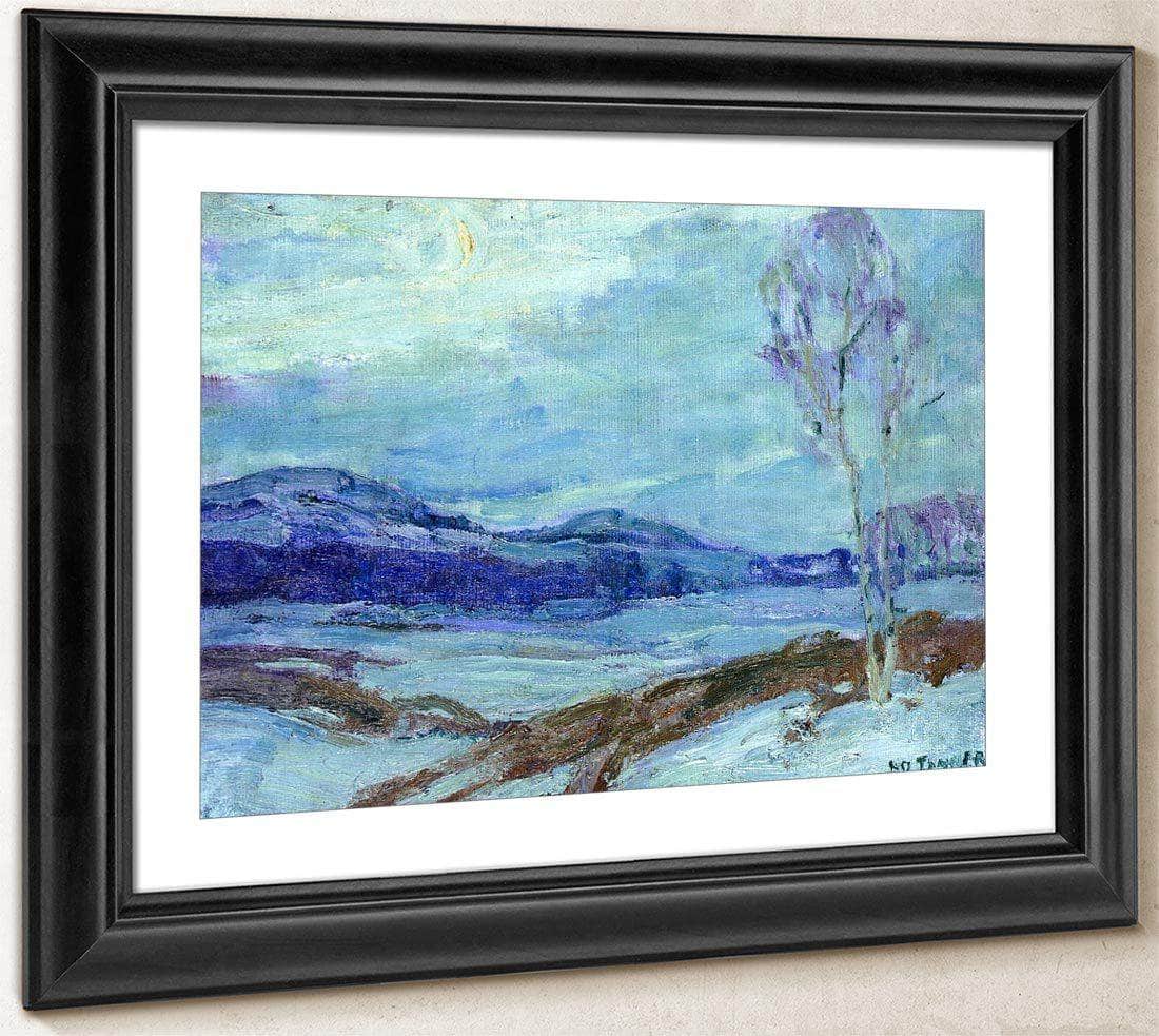Landscape In Moonlight By Henry Ossawa Tanner Fine Art Print
