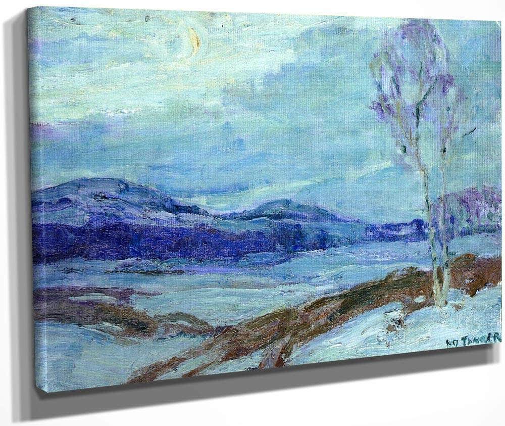 Landscape In Moonlight By Henry Ossawa Tanner Fine Art Print