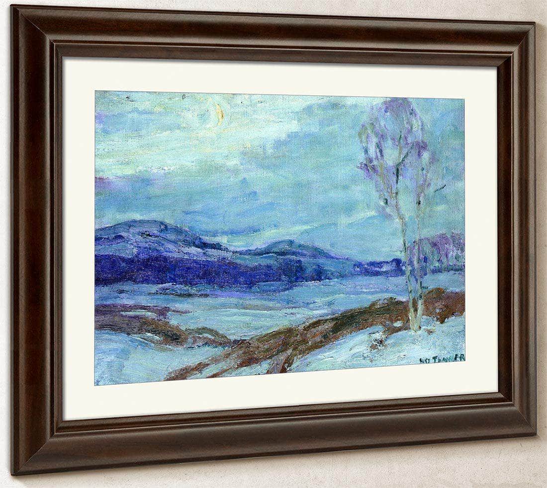 Landscape In Moonlight By Henry Ossawa Tanner Fine Art Print