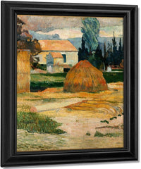 Landscape Near Arles By Paul Gauguin Fine Art Print