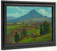 Landscape Near San Luis Obispo By William Wendt Fine Art Print