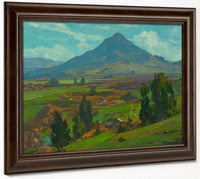 Landscape Near San Luis Obispo By William Wendt Fine Art Print