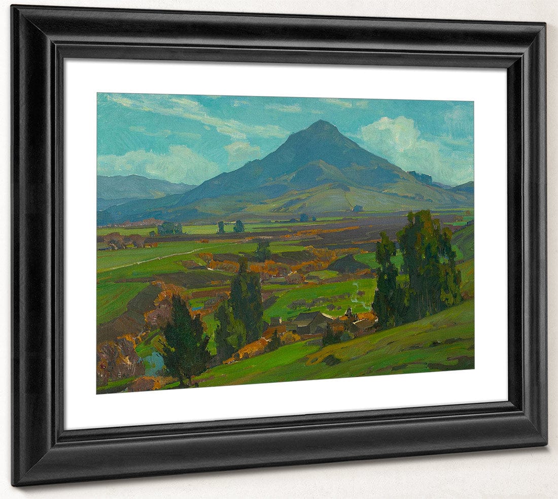 Landscape Near San Luis Obispo By William Wendt Fine Art Print
