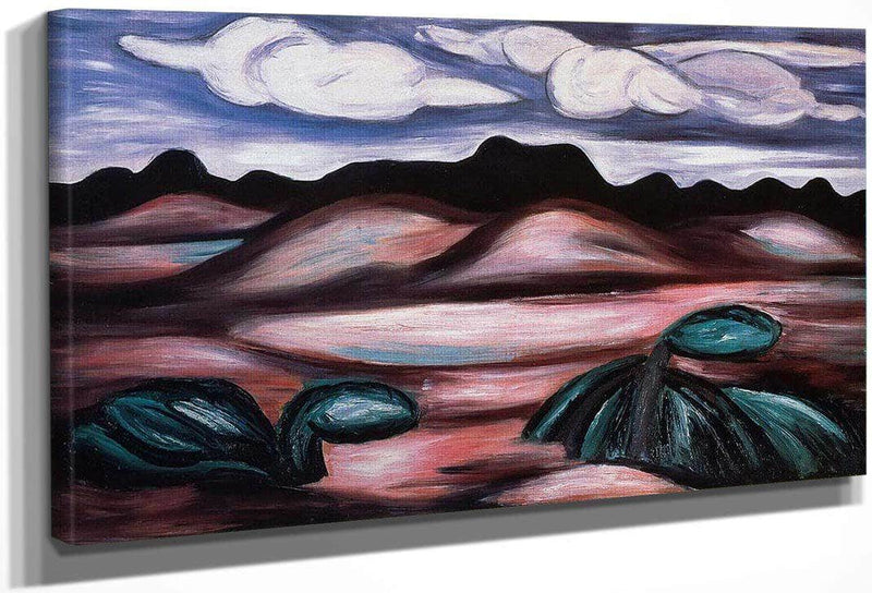 Landscape New Mexico By Marsden Hartley Fine Art Print