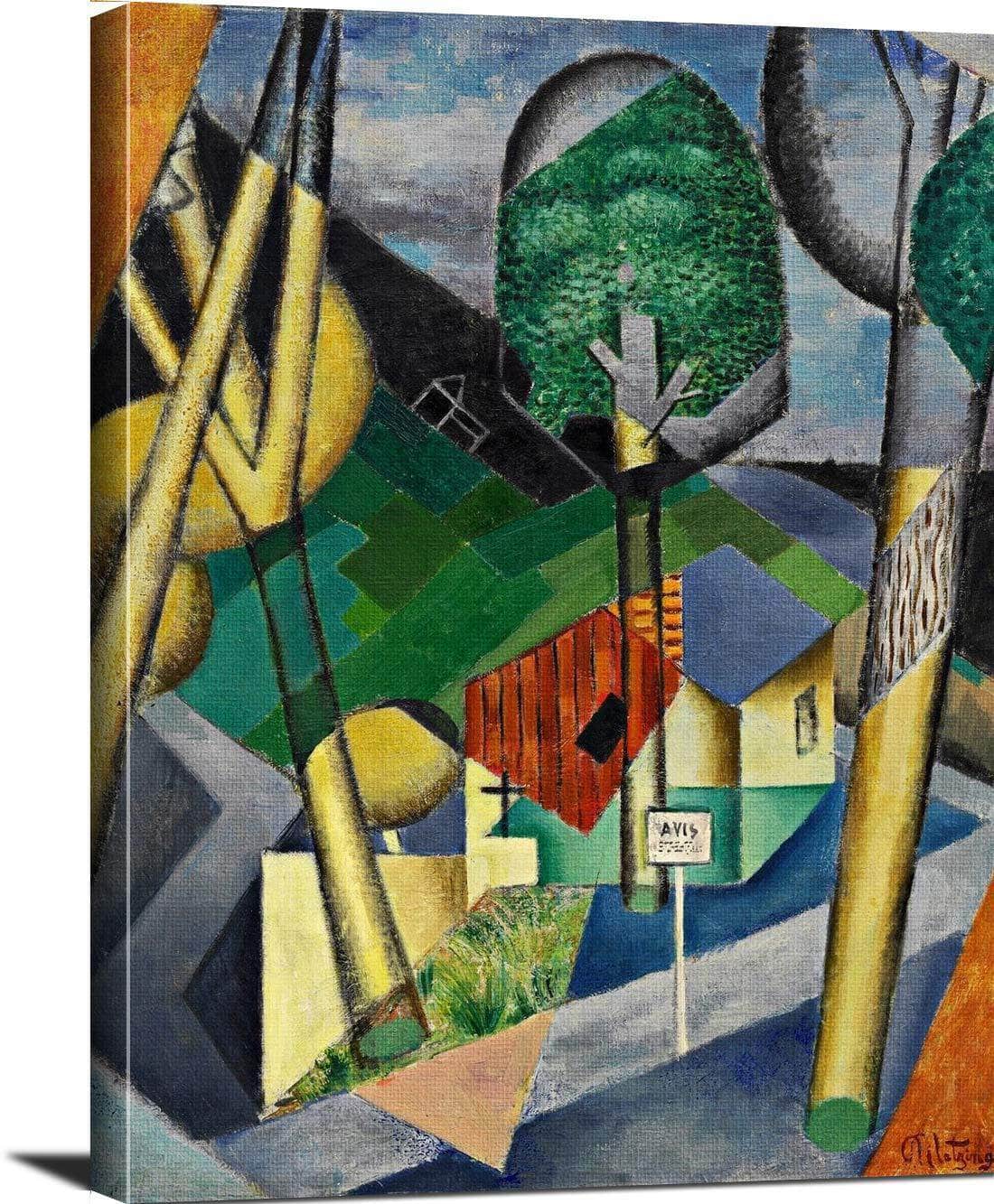 Landscape Painting Jean Metzinger Canvas Art Fine Art Print