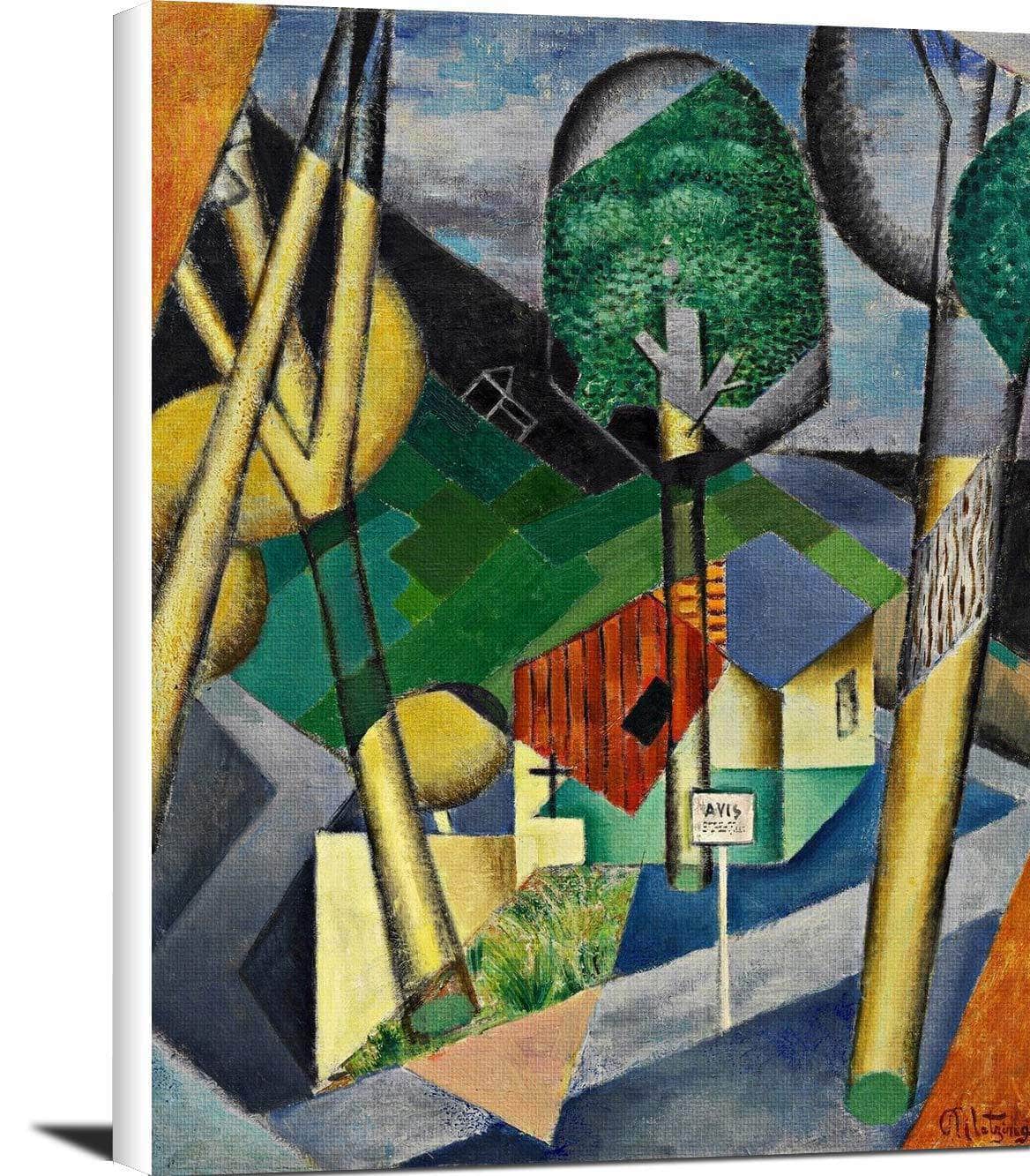 Landscape Painting Jean Metzinger Canvas Art Fine Art Print