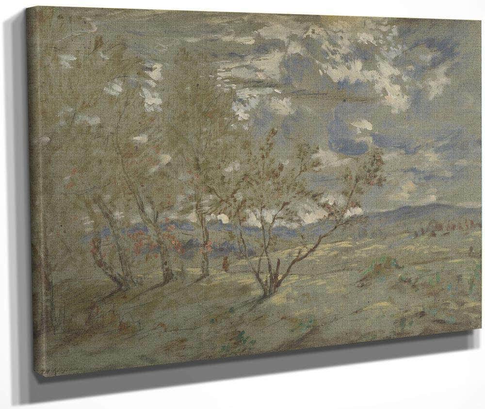 Landscape Sketch 1865 By Theodore Rousseau Fine Art Print