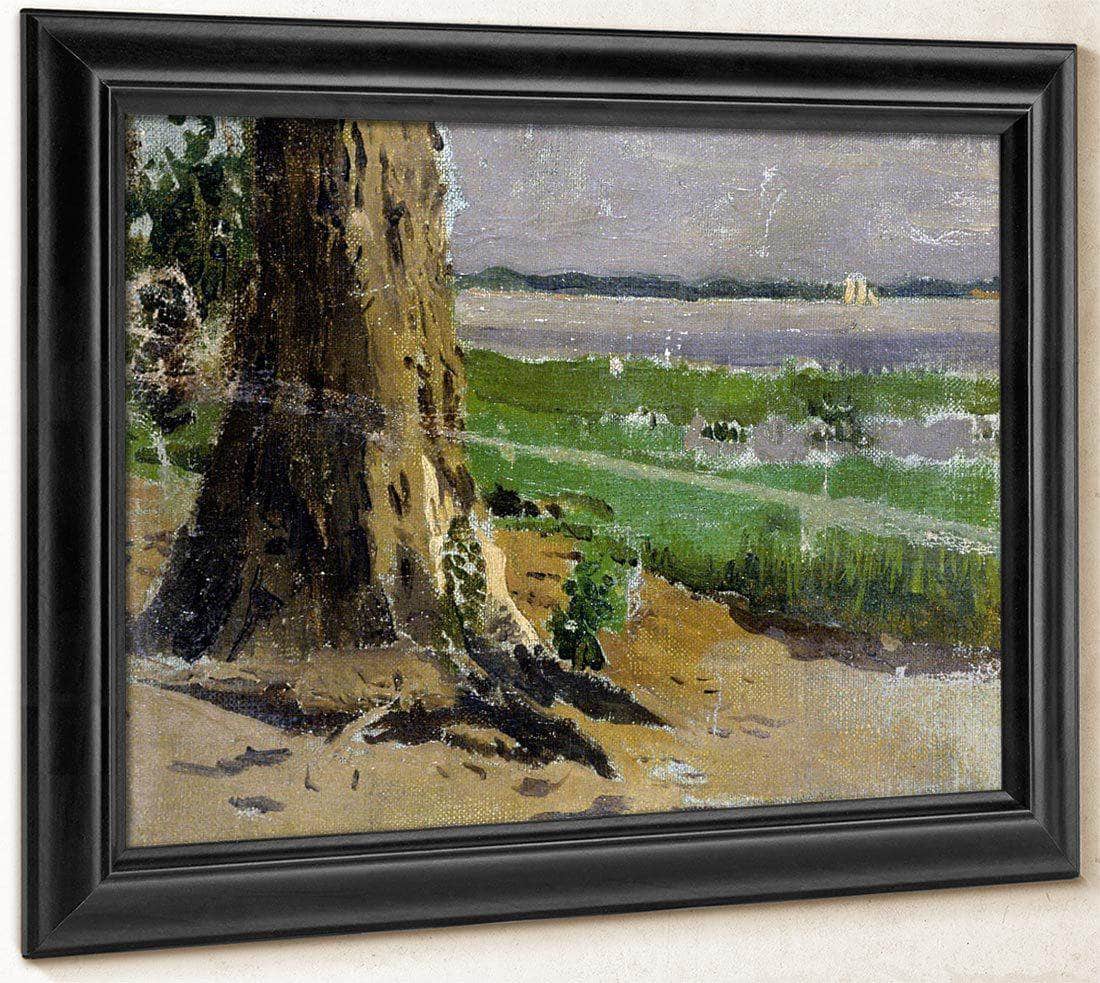 Landscape Sketch By  Thomas Eakins Fine Art Print