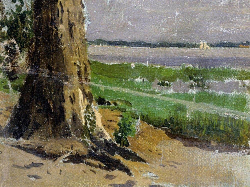 Landscape Sketch By  Thomas Eakins Fine Art Print