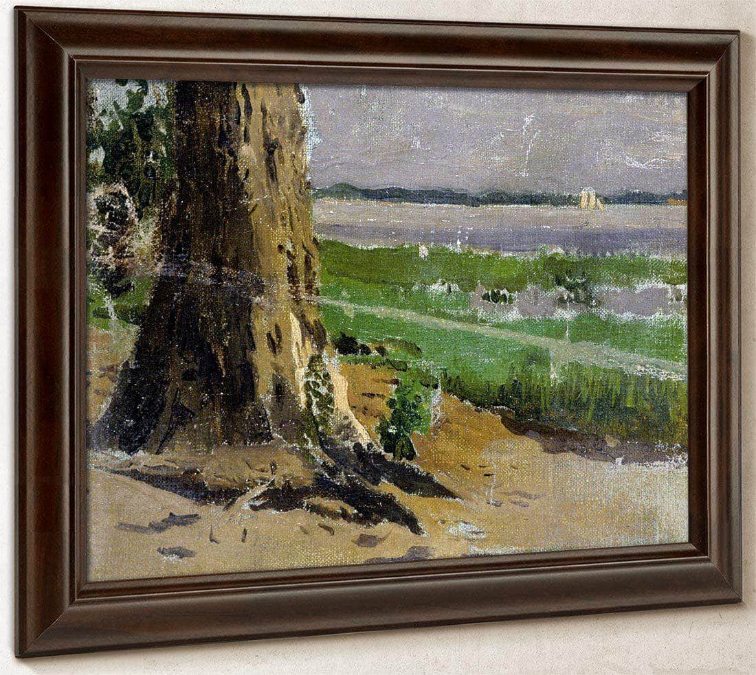 Landscape Sketch By  Thomas Eakins Fine Art Print