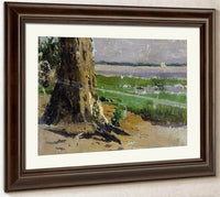 Landscape Sketch By  Thomas Eakins Fine Art Print