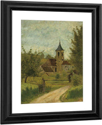 Landscape With Church By Henri De Lautrec Toulouse Fine Art Print