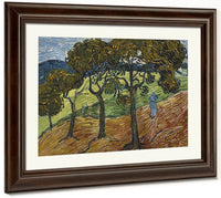 Landscape With Figures By Vincent Van Gogh Fine Art Print