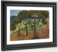 Landscape With Figures By Vincent Van Gogh Fine Art Print