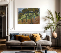 Landscape With Figures By Vincent Van Gogh Fine Art Print