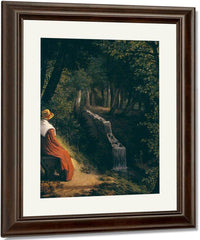 Landscape With Figures By William Sidney Mount Fine Art Print