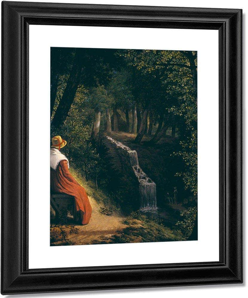 Landscape With Figures By William Sidney Mount Fine Art Print