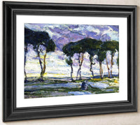 Landscape With Irises By Henry Ossawa Tanner Fine Art Print