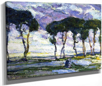 Landscape With Irises By Henry Ossawa Tanner Fine Art Print