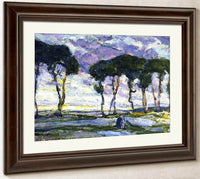 Landscape With Irises By Henry Ossawa Tanner Fine Art Print