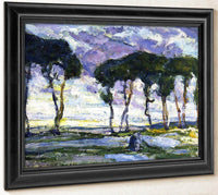 Landscape With Irises By Henry Ossawa Tanner Fine Art Print