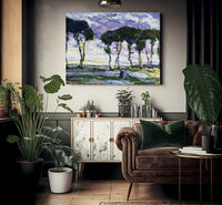 Landscape With Irises By Henry Ossawa Tanner Fine Art Print