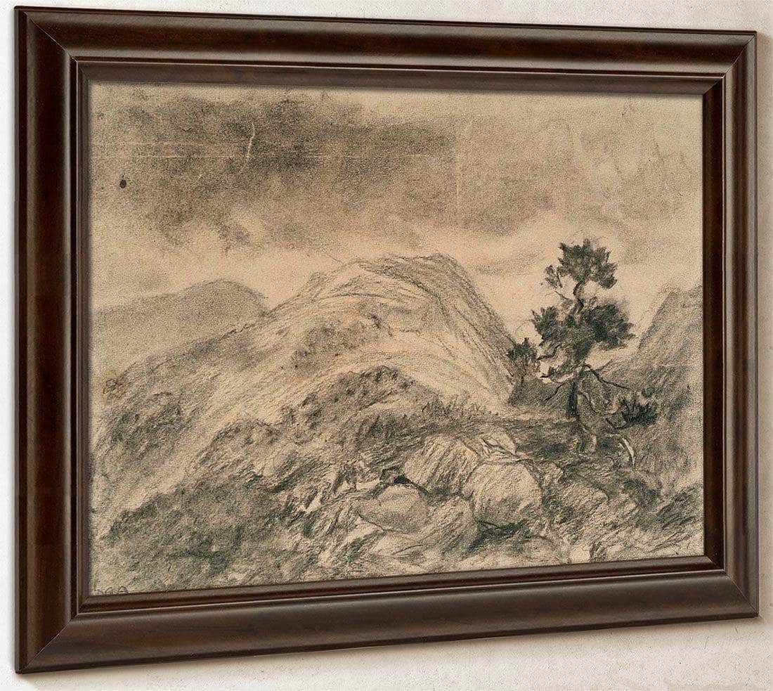 Landscape With Pine By Nicolai Astrup Fine Art Print